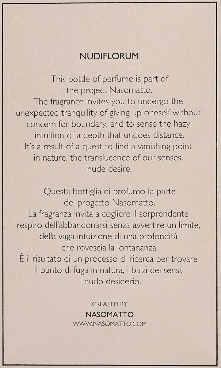 Nudiflorum by Nasomatto Extrait de parfum (Pure Perfume) For Men and Women, 1 oz - 30 ml - Image 3