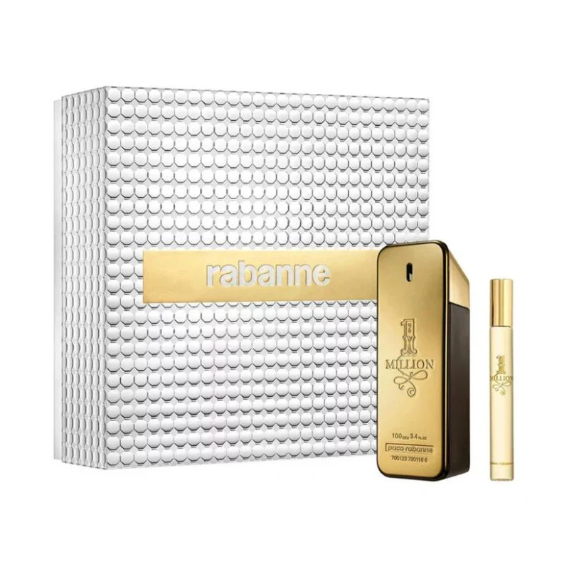 Paco Rabanne 1 Million For Men Set EDT 100ml + EDT 10ml Travel Spray - Image 2