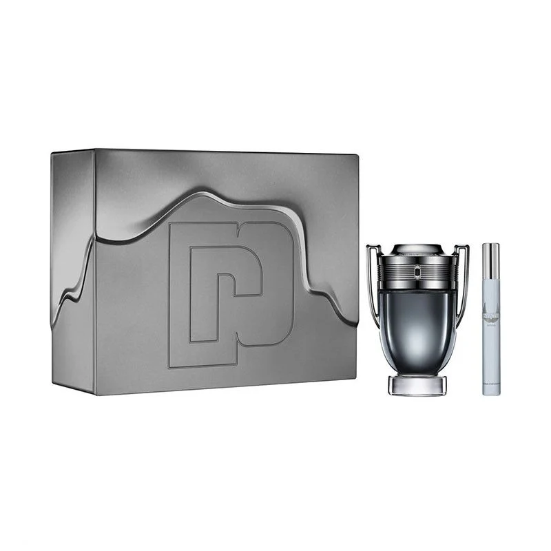 Paco Rabanne Invictus Intense 2-piece Gift Set For Men 100ml EDT + 10ml mini spray