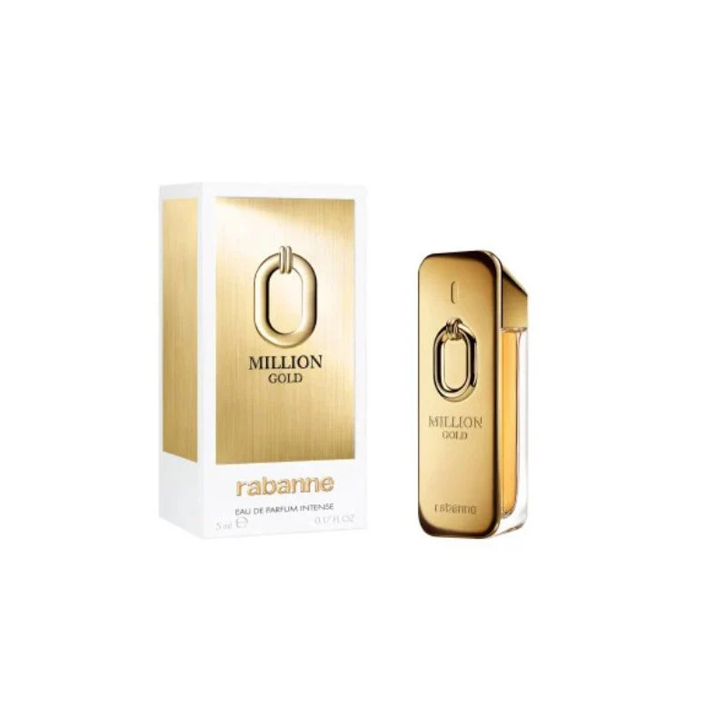 Paco Rabanne Million Gold For Men Mini EDP Intense 5ml - Image 2