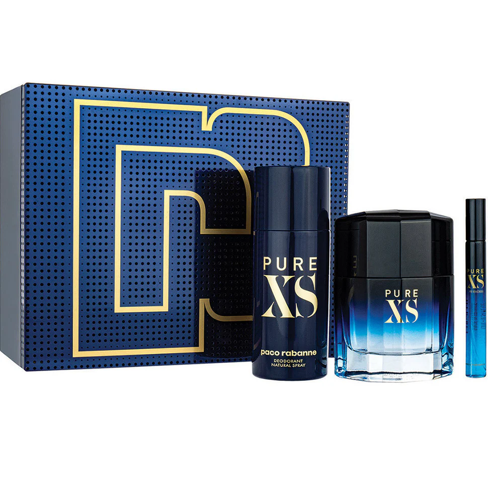 Paco Rabanne Pure Xs Pure Excess Pour Lui Gift Set For Men