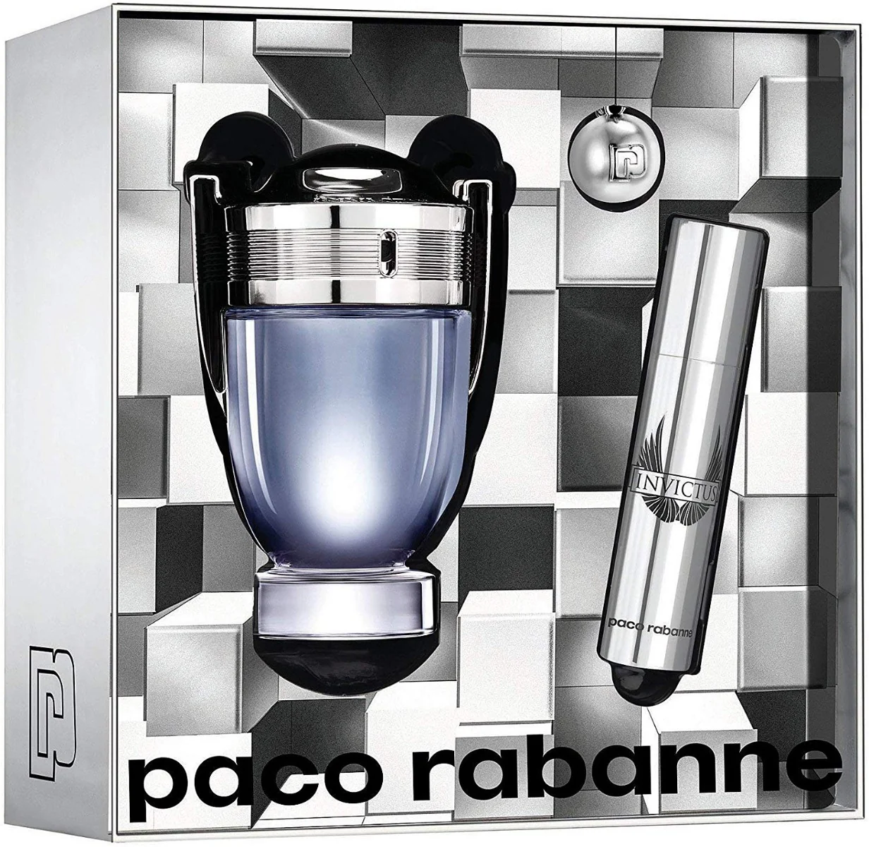 Paco Rabban Invictus  Men EDT 100ml+10ml Travel Perfume Gift Set