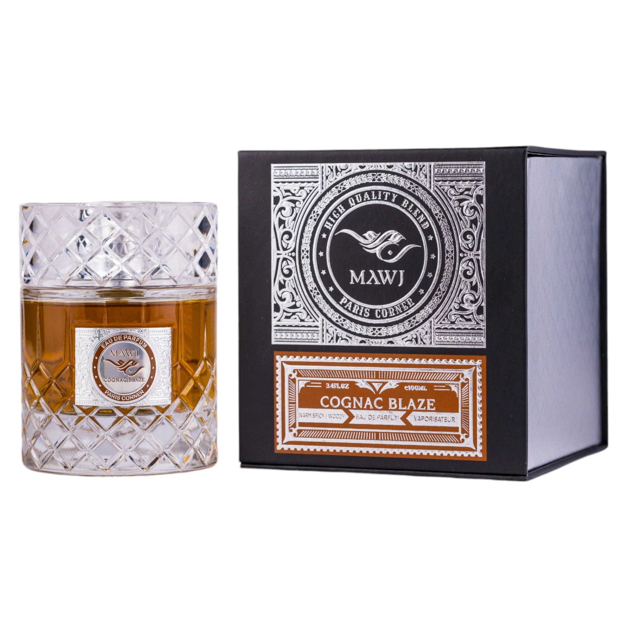 Paris Corner Mawj Cognac Blaze Perfume For Unisex EDP 100ml - Image 2