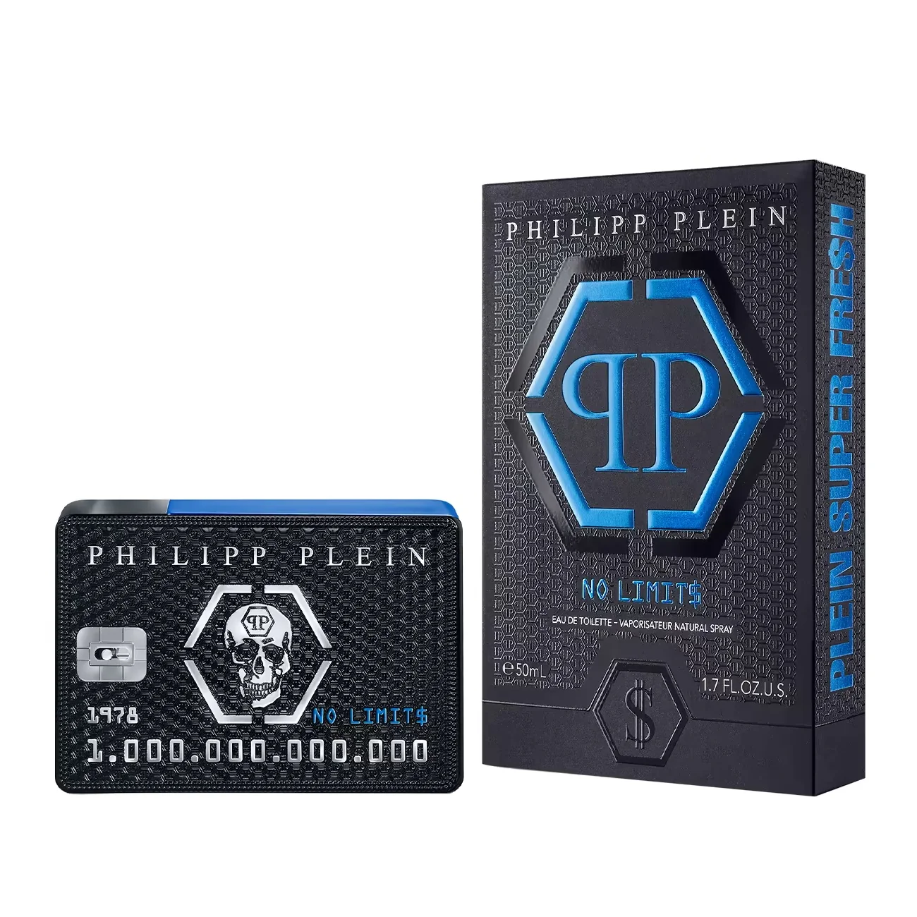 Philipp Plein No Limits Plein Super Fresh Perfume For Men EDT 50ml