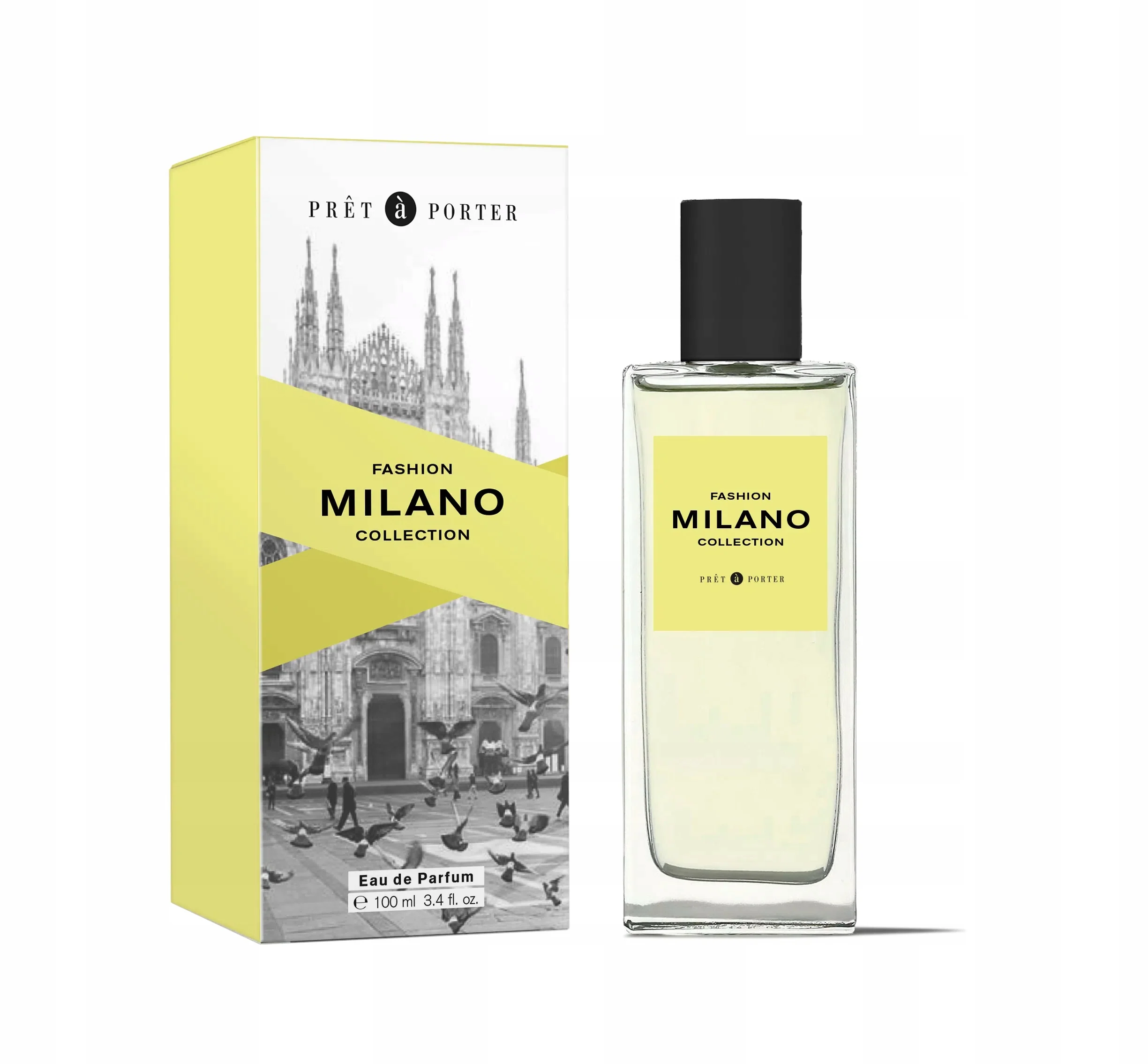 Pret A Porter Fashion Collection Milano Eau De Parfum For Unisex - Amber Floral Fruity Perfume 100ml - Image 3