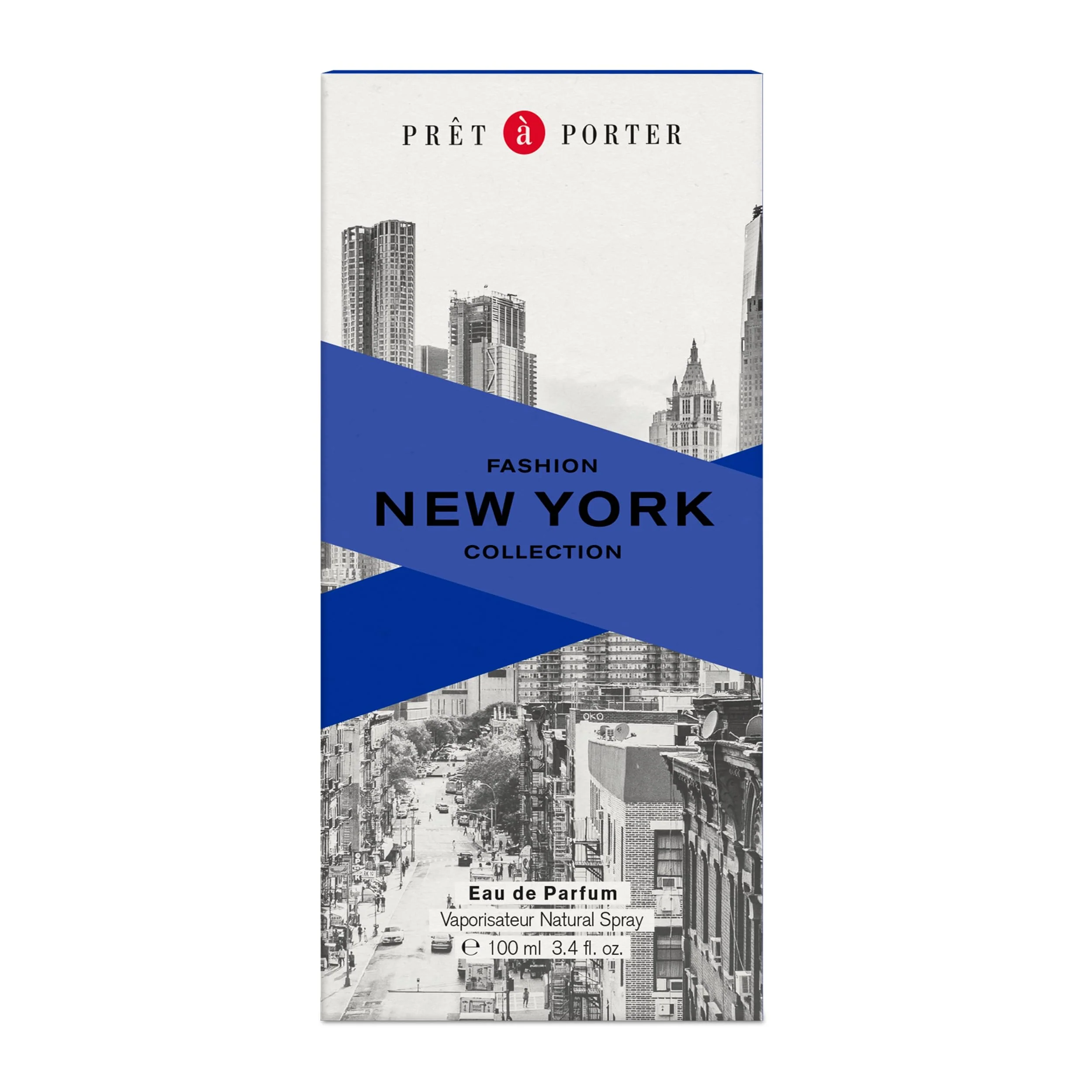 Pret A Porter Fashion Collection New York Eau De Parfum For Men - Woody Fougere Perfume 100ml - Image 2