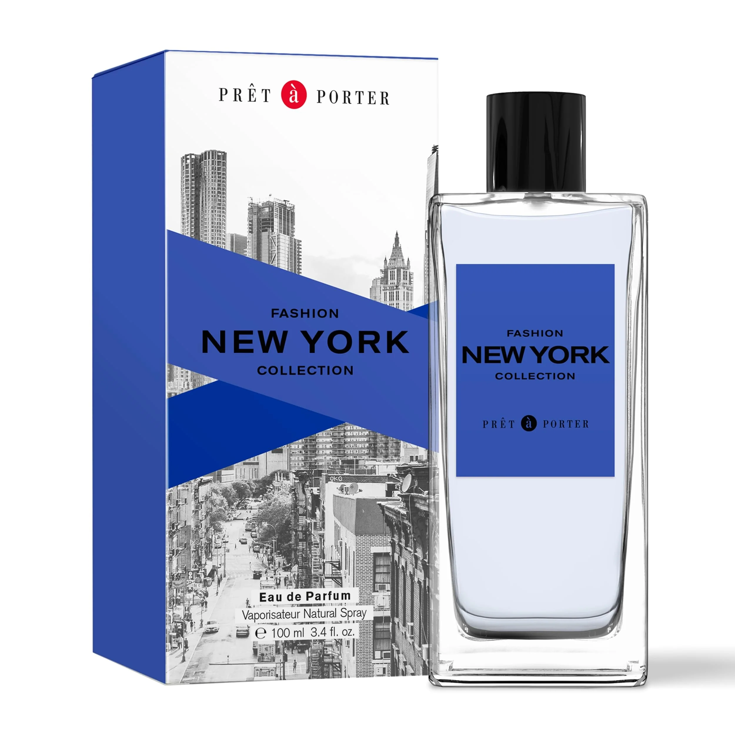 Pret A Porter Fashion Collection New York Eau De Parfum For Men - Woody Fougere Perfume 100ml - Image 3