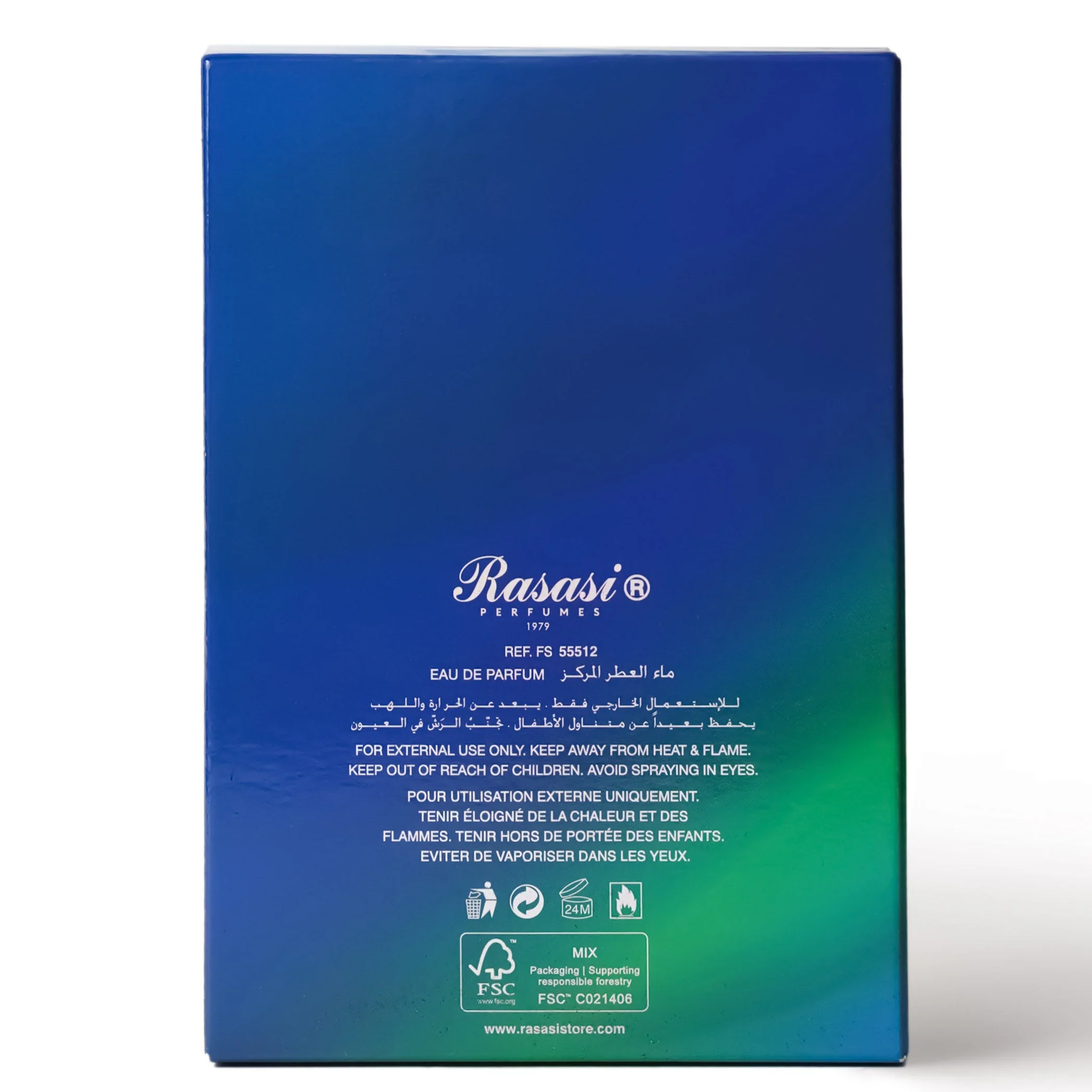 Rasasi Hawas Atlantis for Him EDP 100ml - Image 3