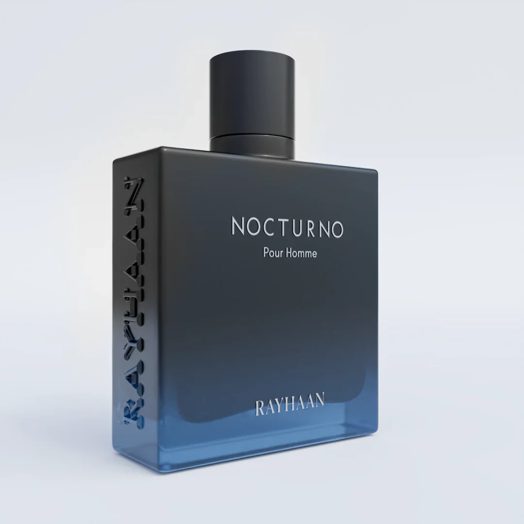 Rayhaan Nocturno Eau de Parfum For Men - Aromatic Woody Perfume 100ml - Image 2