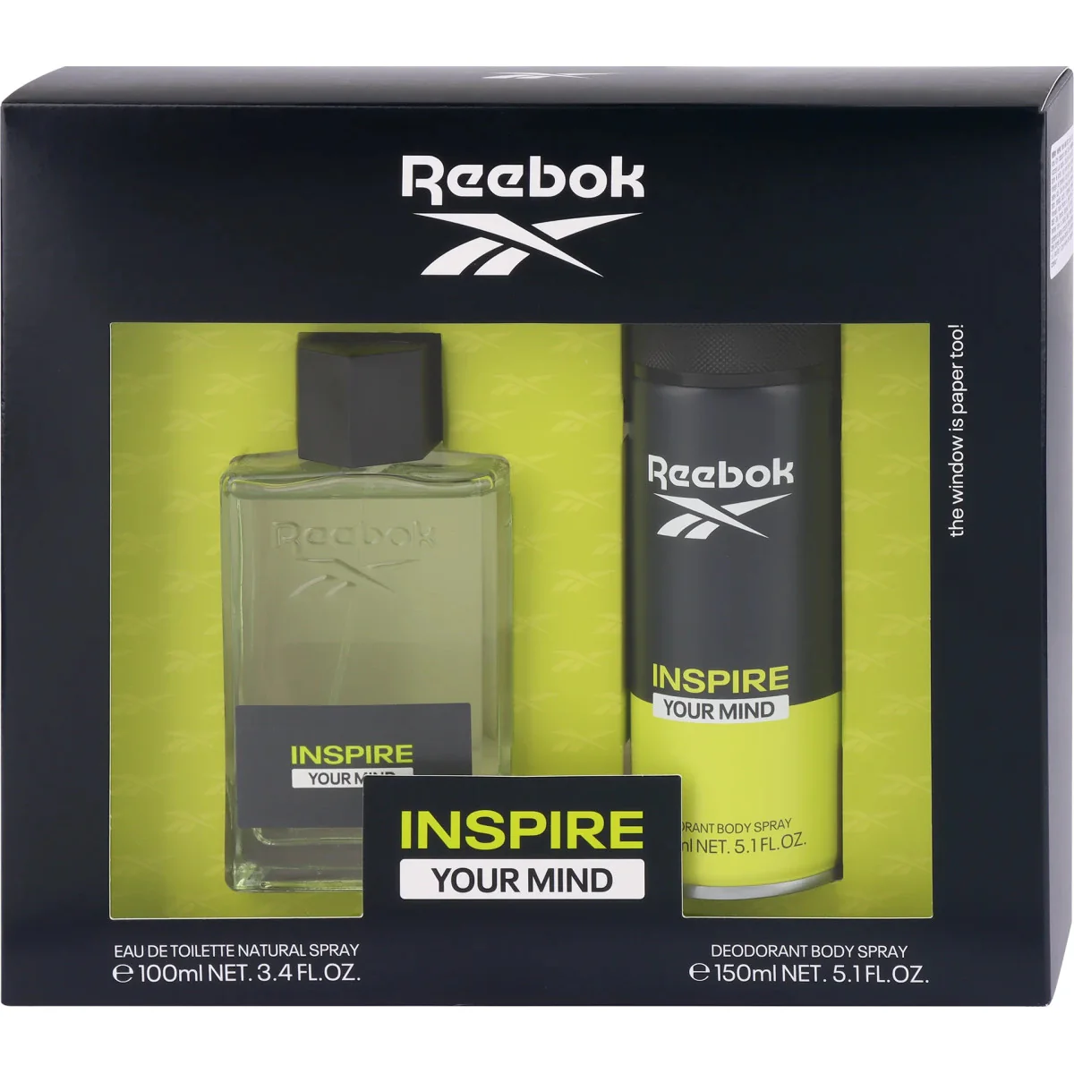 Reebok Inspire Your Mind Gift Set For Men