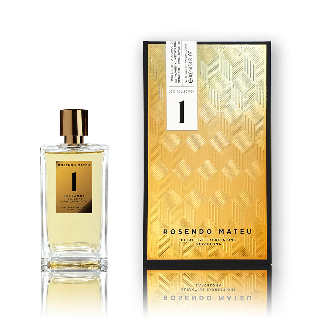 Rosendo Mateu 1 Bergamot Tea Leaf Sandalwood Perfume For Unisex EDP 100ml