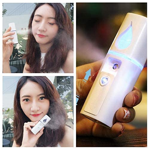 Samawa Handheld Fragrance Mist Sprayer, Portable Rechargeable, 20ml - Leather Fragrance - Image 3