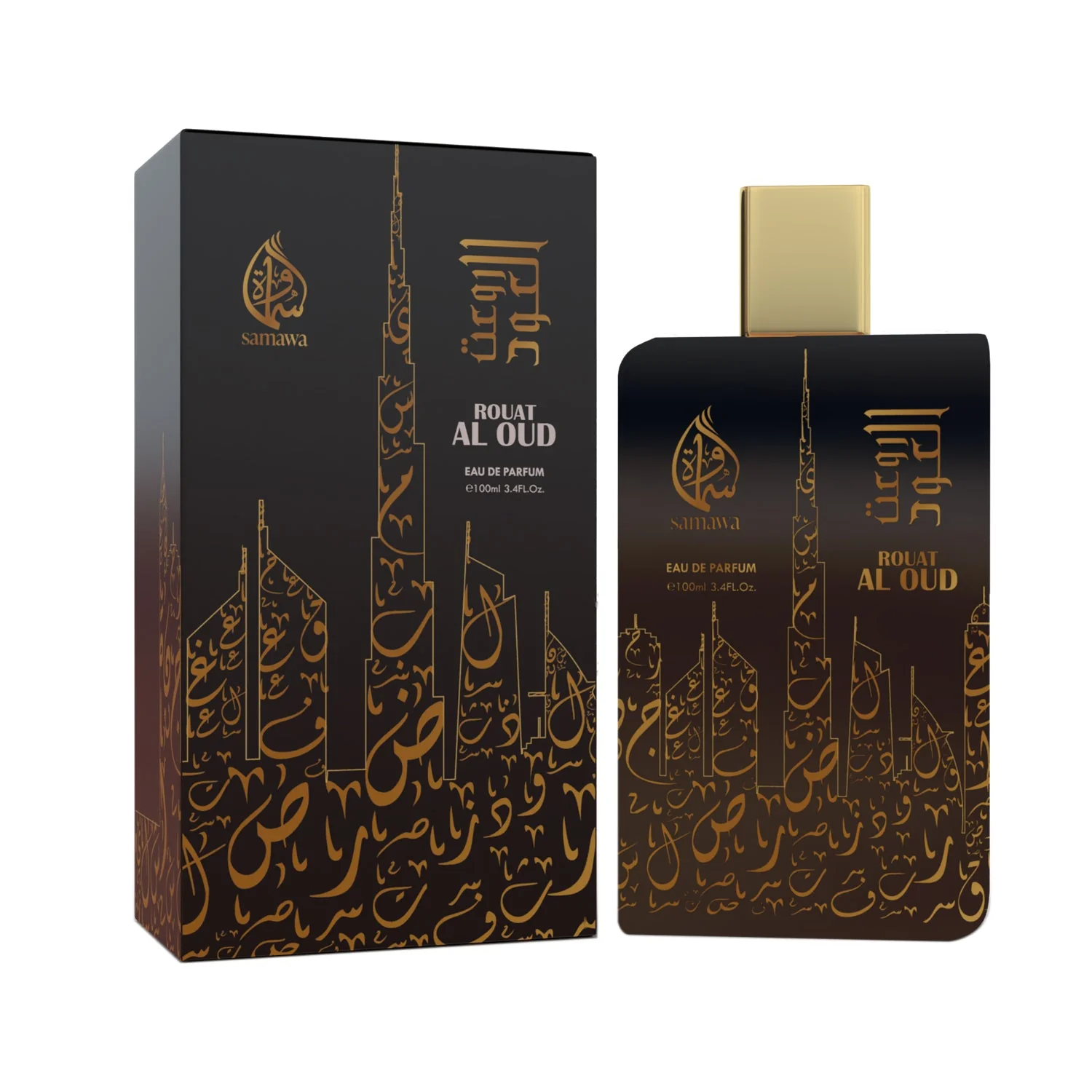 Samawa Rouat Al Oud EDP For Unisex 3ml - Sample - Image 2