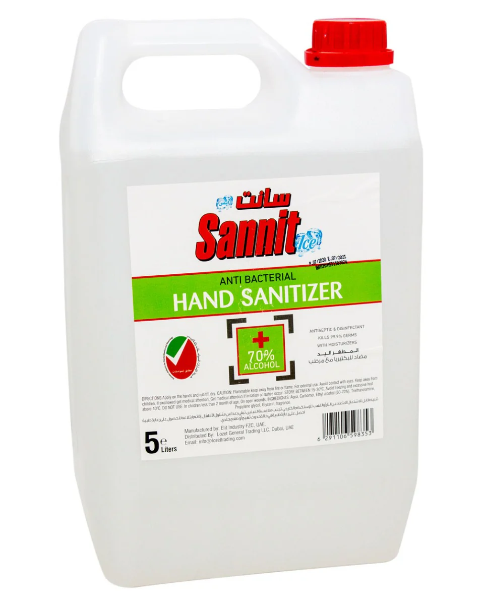 Sannit ice Hand Sanitizer 5Ltrs