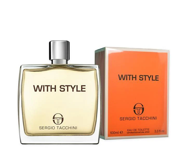 SERGIO TACCHINI WITH STYLE MEN EDT 100 ml