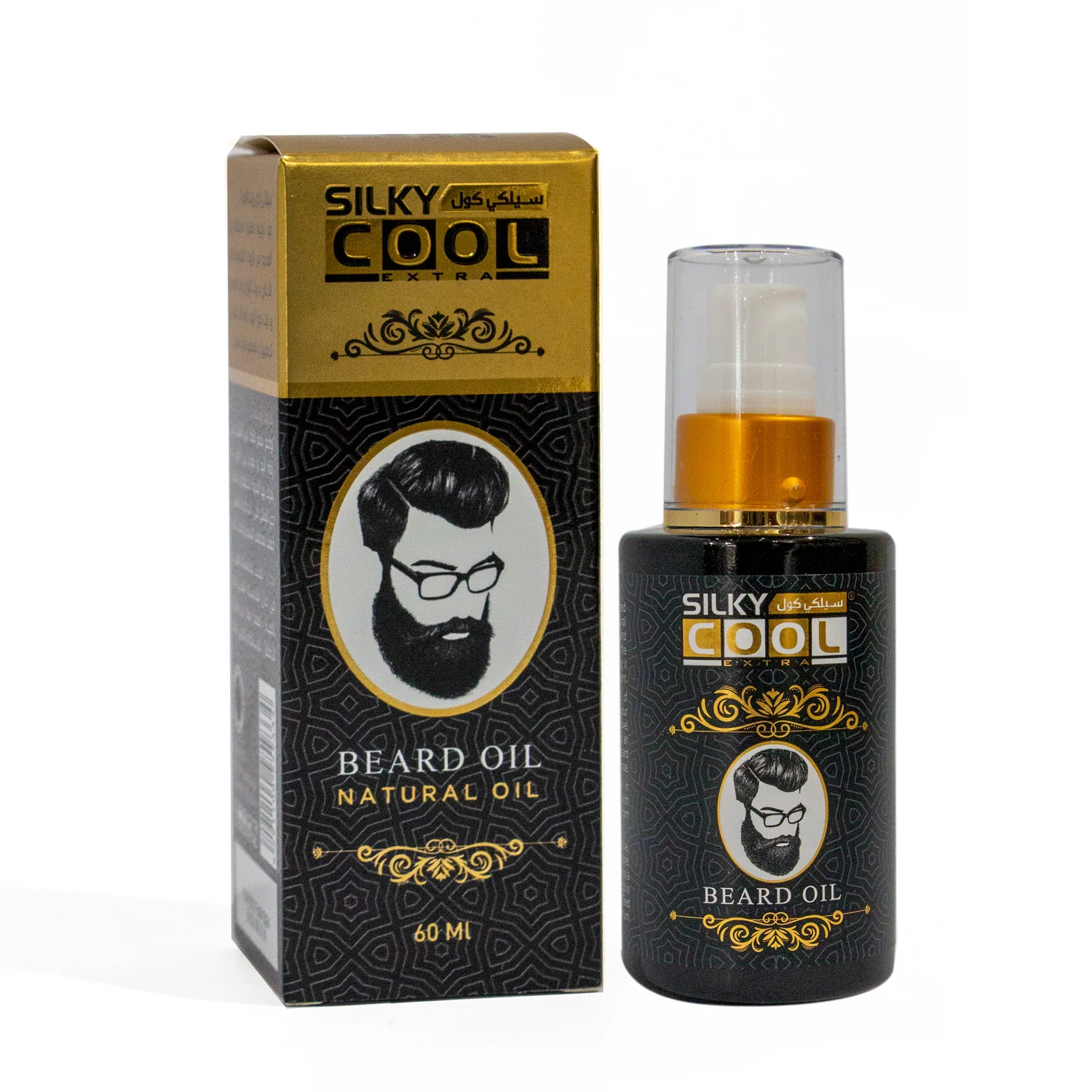 Silky Cool Natural Beard Oil 60ml