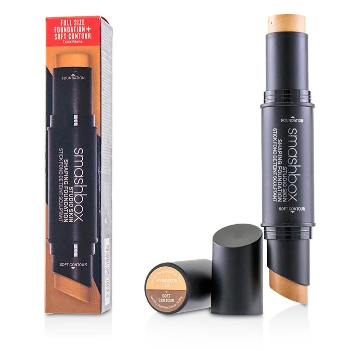 SMASHBOX STUDIO SKIN SHAPING FOUNDATION 1.2 + SOFT CONTOUR 7.5 g + 4.25 g