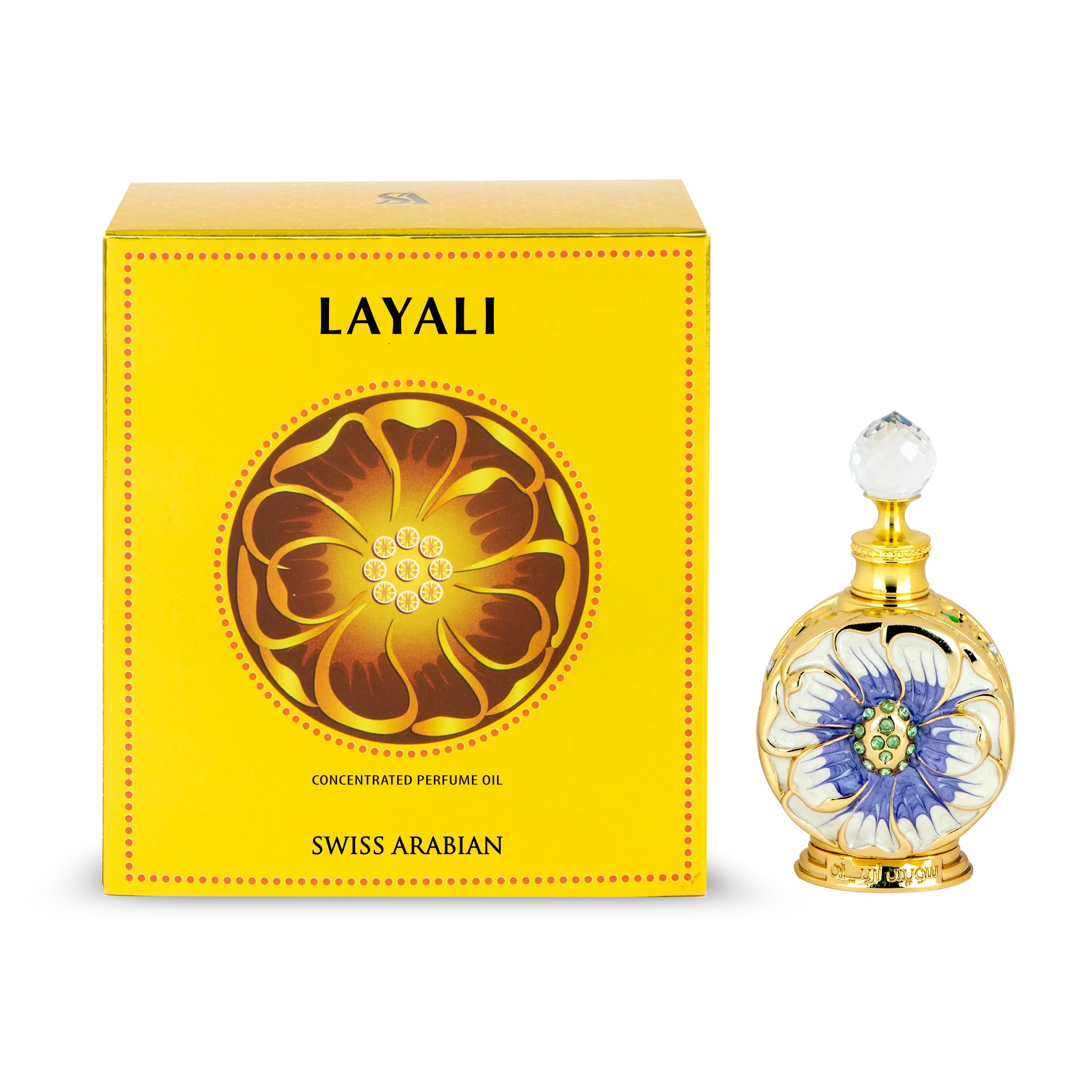 Swiss Arabian Layali Concentrated Perfume Oil For Women 15ml