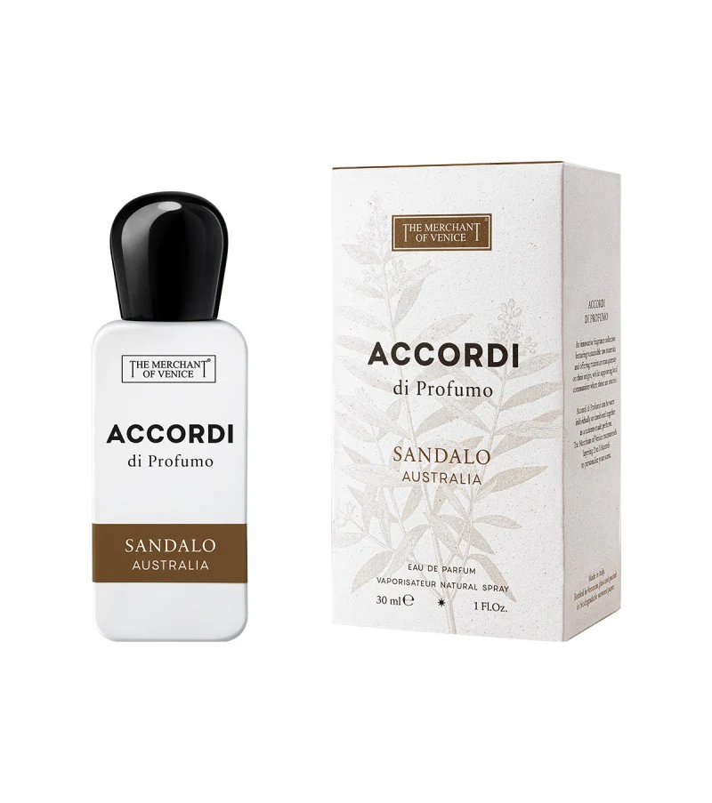 The Merchant of Venice Accordi di Profumo Sandalo Australia Edp For Men And Women Woody 30ml - Image 2