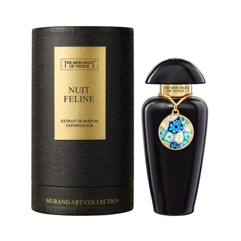 The Merchant Of Venice Murano Art Collection Nuit Feline Perfume For Unisex Extrait De Parfum 30ml - Image 3