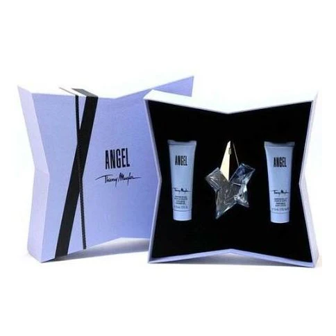 THEIRRY MUGLER ANGEL FOR WOMEN EDP 25ML+50ML BODY LOTION+50ML SHOWER GEL SET