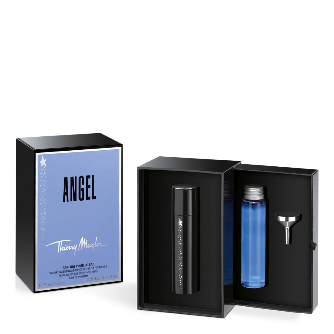 Thierry Mugler Angel for Women  Edp 35ml + 7.5ml Refillable Set