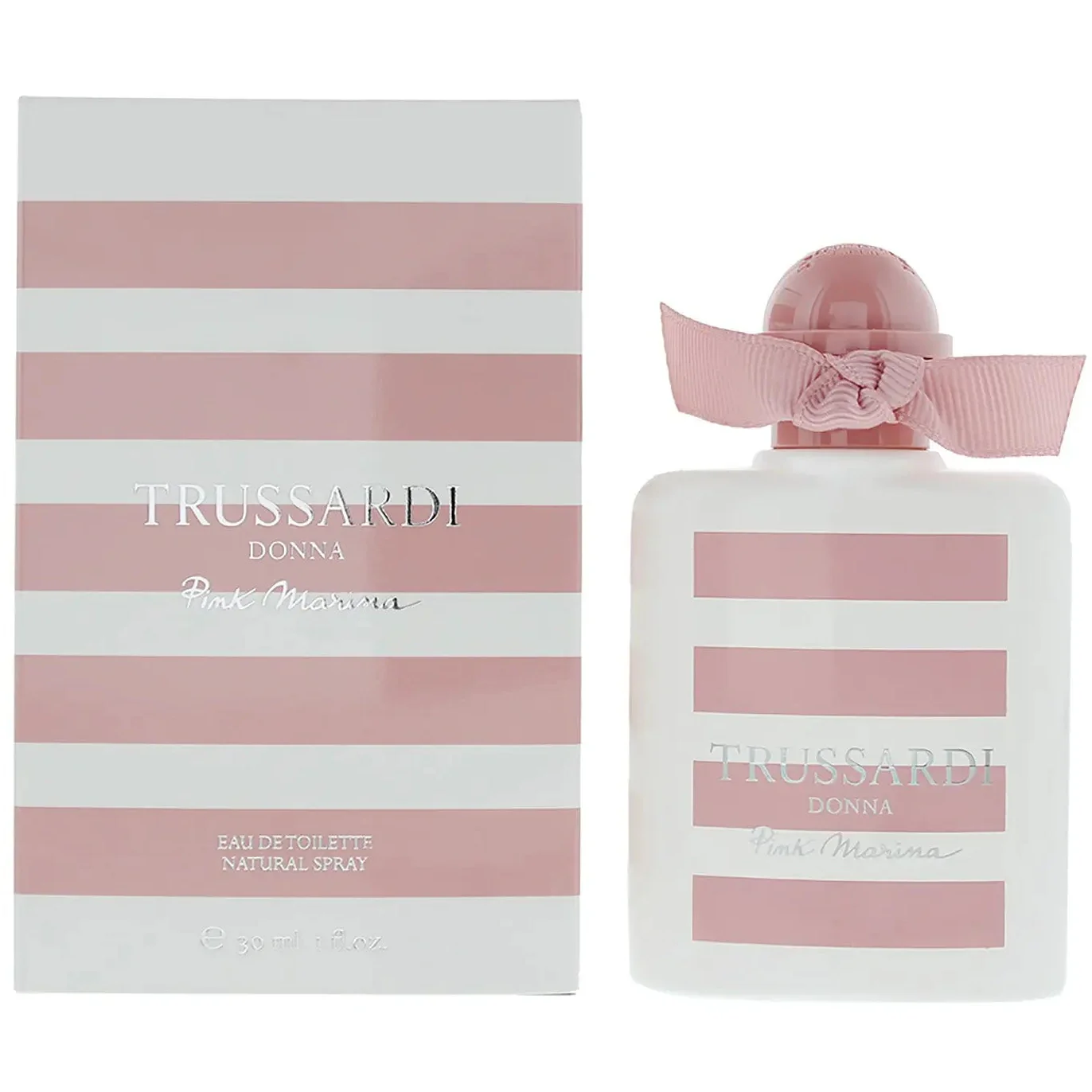 Trussardi Donna Pink Marina Eau De Toilette For Women - Floral Green Perfume 30ml - Image 2