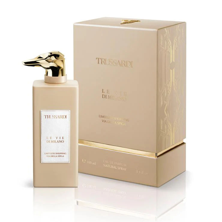 Trussardi Le Vie Di Milano Limitless Shopping Via Della Spiga Perfume For Men And Women EDP 100ml