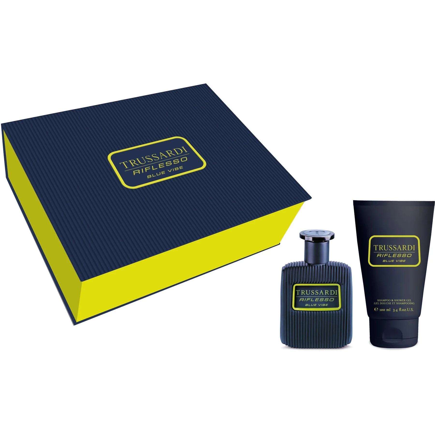 Trussardi Riflesso Blue Vibe Gift Set For Men
