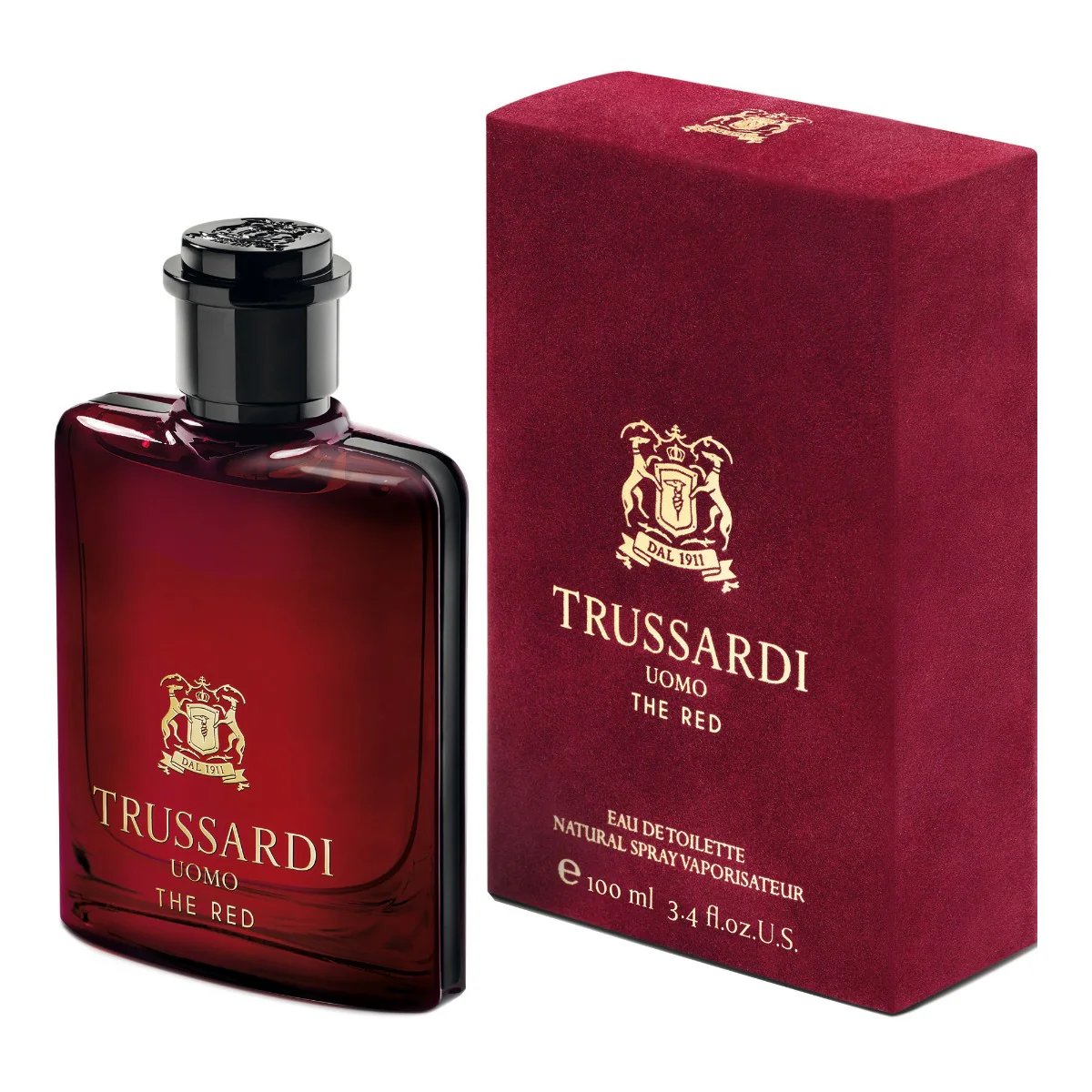 TRUSSARDI UOMO THE RED FOR MEN EDT 100 ml