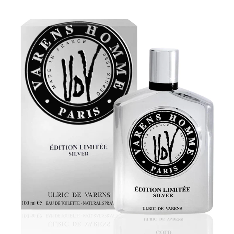 Ulric De Varens Homme Edition limitee Silver EDT For Men 100ml