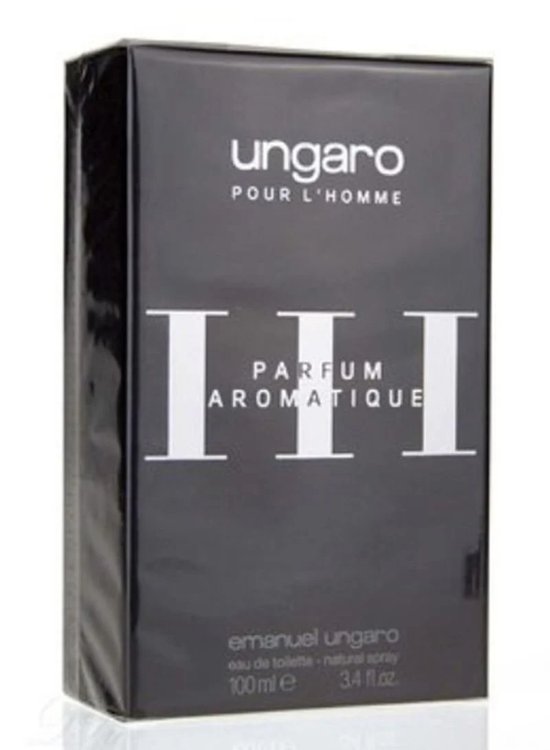 Ungaro pour l'Homme III aromatique eau de Toilette 100ml - Image 3