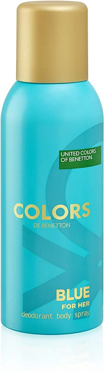United Colors of Benetton Colours Blue Deodorant Spray For Women, 150ml