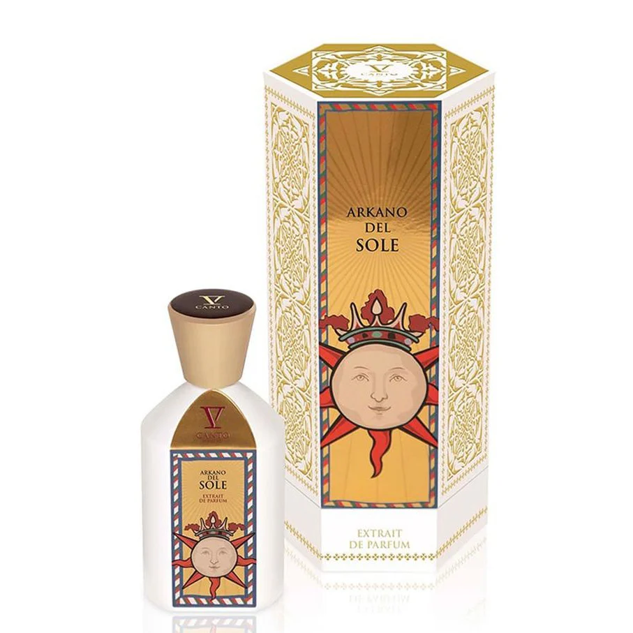 V Canto Arkano Del Sole Extrait De Parfum For Unisex - leather Perfume 100ml - Image 2