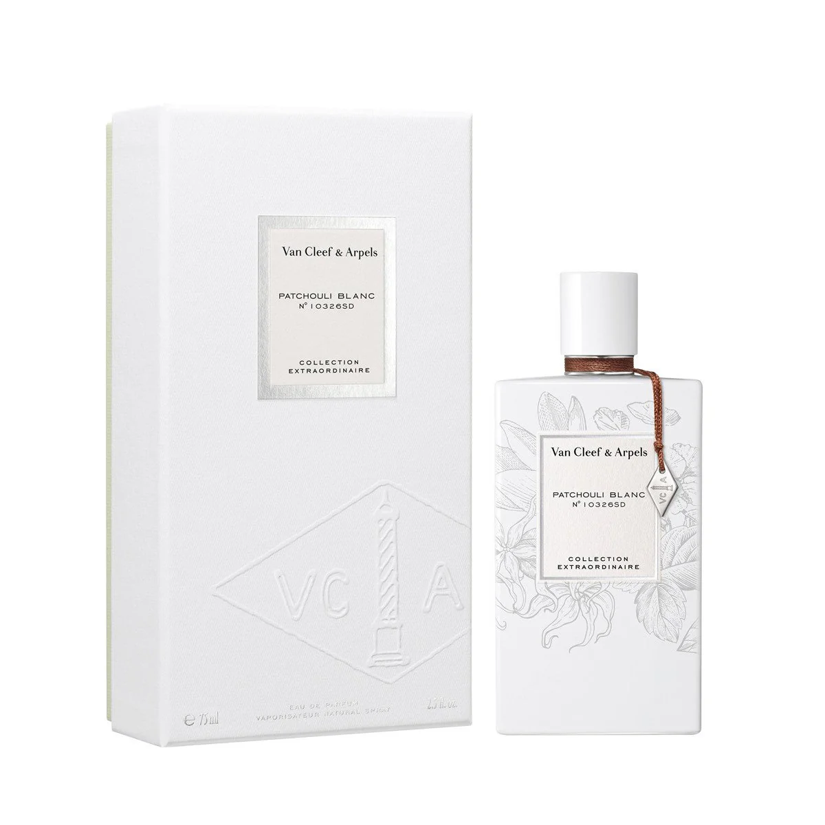 Van Cleef & Arpels Coll Extraordinaire Patchouli Blanc Perfume For Unisex EDP 75ml