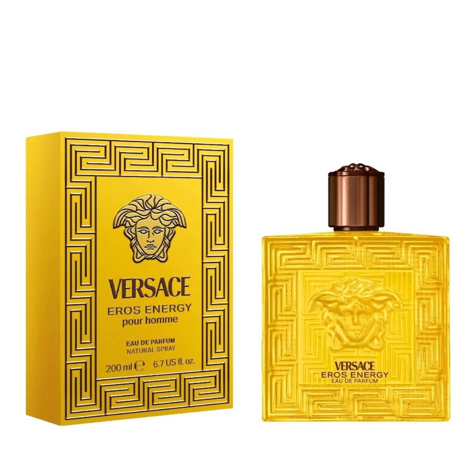 Versace Eros Energy Pour Homme Eau De Parfum For Men -Citrus aromatic Perfume 200ml - Image 2