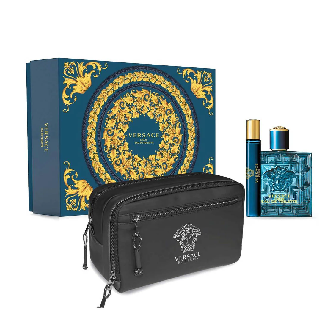 Versace Eros Gift Set For Men