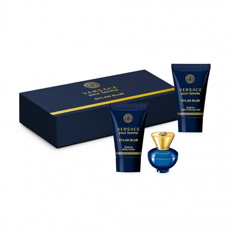 VERSACE POUR FEMME DYLAN BODY LOTIONUE EDP 5ML+25ML SHAVING GEL+25ML BODY LOTION MINITURE SET