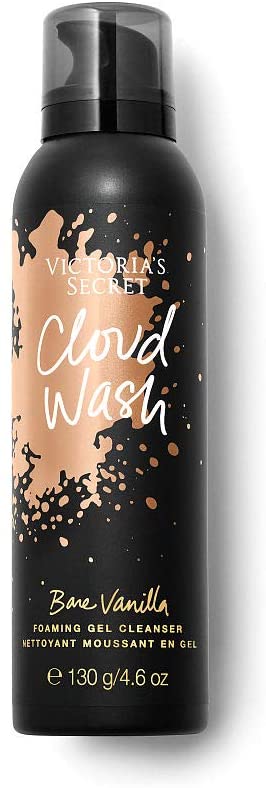 Victoria's Secret Cloud Wash Bare Vanilla Foaming Gel Cleanser For Women, 130 ml