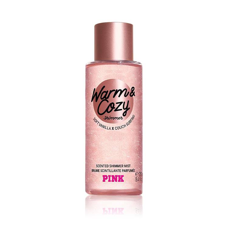 Victoria's Secret Pink Warm & Cozy Shimmer Body Mist For Women 250ml
