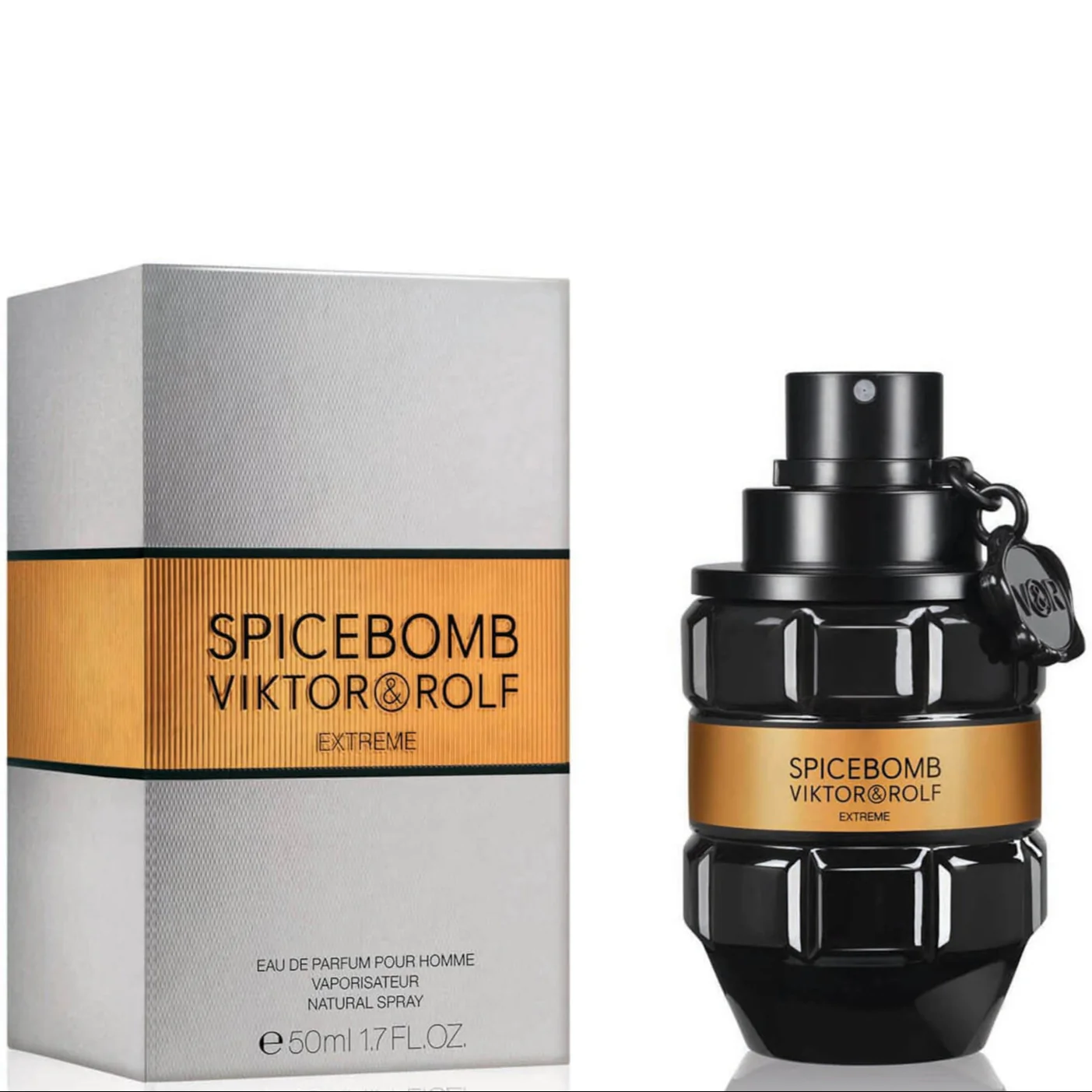 Viktor & Rolf Spicebomb Extreme Pour Homme Perfume For Men EDP 50ml - Image 2