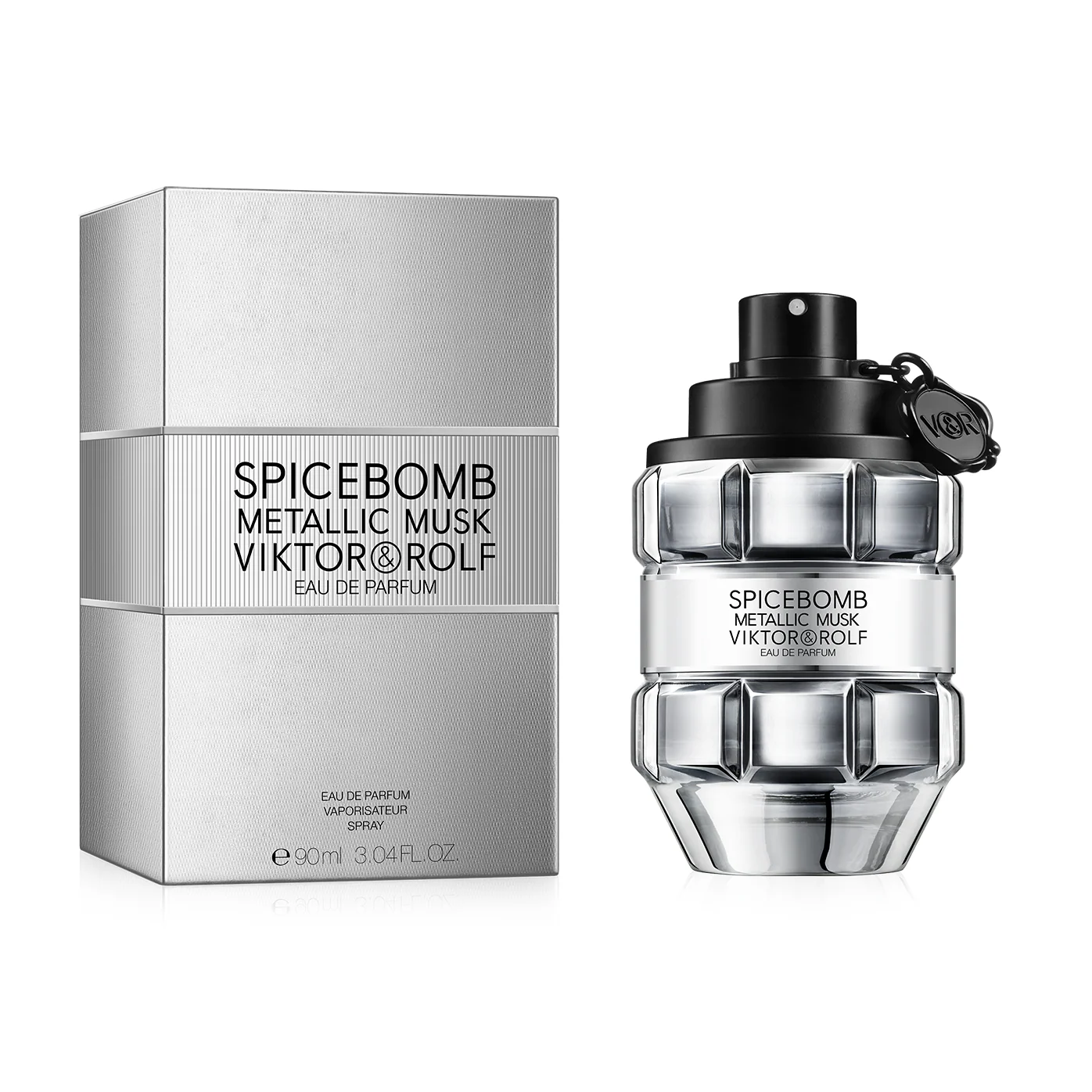 Viktor & Rolf Spicebomb Metallic Musk Pour Homme Eau De Parfum For Men - Oriental Spicy Perfume 90ml - Image 2