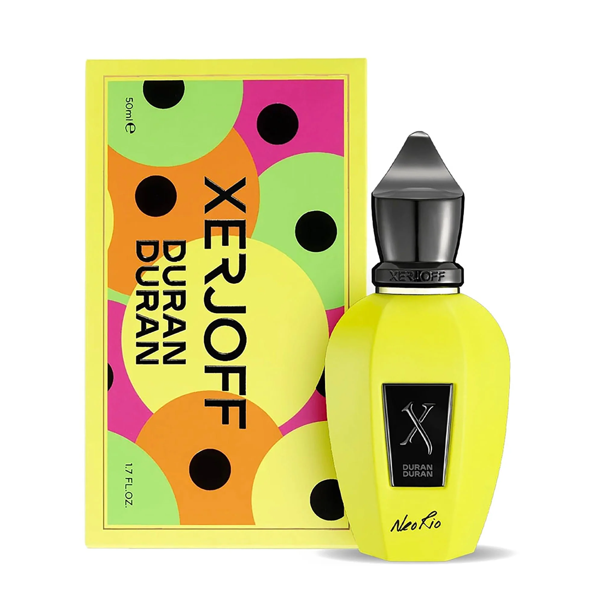 Xerjoff Duran Duran Neo Rio Fluo Yellow Parfum For Unisex - woody‑oriental Perfume 50ml - Image 2