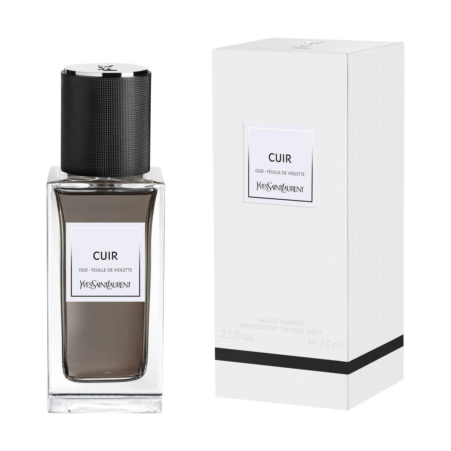 Yves Saint Laurent Cuir Oud - Feuille De Violette Perfume For Unisex EDP 75ml - Image 2
