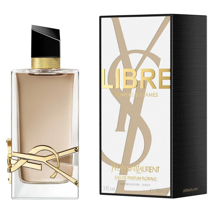 Yves Saint Laurent Libre Flowers & Flames For Women EDP Florale 90ml - Image 2