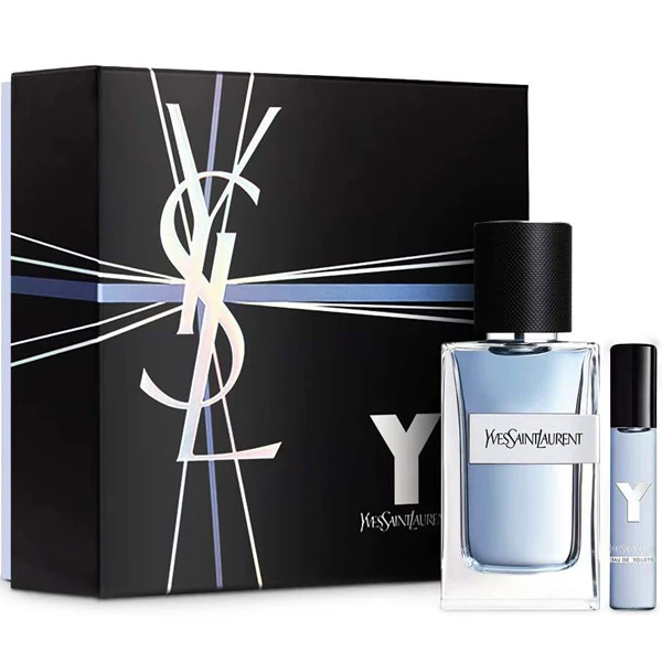 YVES SAINT LAURENT Y FOR MEN SET EDT 100 ml + EDT 10 ml FR