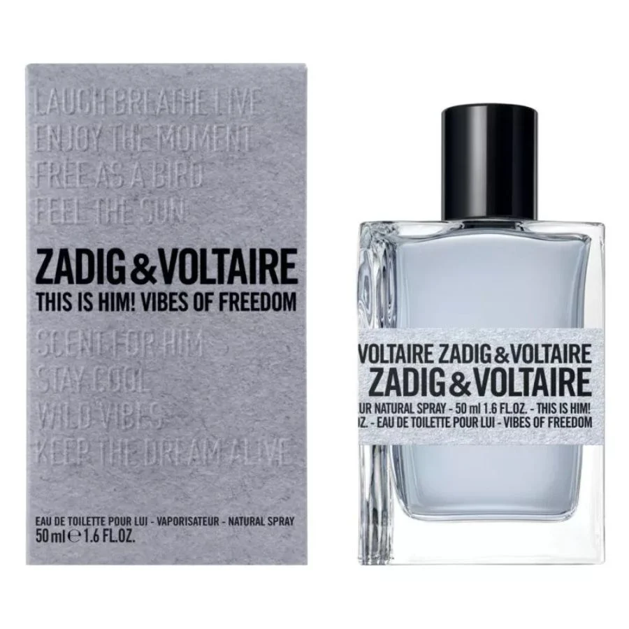 Zadig & Voltaire This Is Him! Vibes Of Freedom Pour Lui For Men EDT 50ml - Image 2